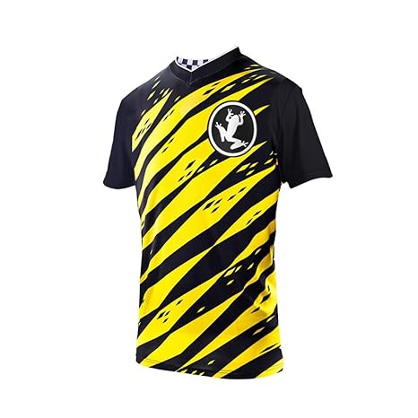 Uglyfrog Element Herren Streifen Design MX Motocross/Downhill Jersey Trikot Shirt Enduro Offroad Motorrad Erwachsene Motorräd