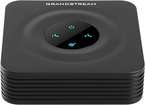 Amazon Com Grandstream Gs Ht802 2 Port Analog Telephone Adapter Voip Phone Device Black Electronics