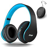 Wireless Over-Ear Headset with Deep Bass, Bluetooth and Wired Stereo Headphones 