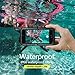 Seacosmo Waterproof Case for iPhone 8/iPhone 7, Full Body Protective Shell with Built-in Screen Protector Military Grade Rugged Heavy Duty Case Cover, Black