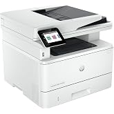 HP Laserjet Pro MFP 4101fdw Wireless Black &amp; White All-in-One Laser Printer, Scanner, Copier, Fax, Best-for-Office (2Z619F)