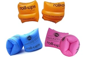 Topsung Floaties Inflatable Swim Arm Bands Rings Floats Tube Armlets for Kids and Adult