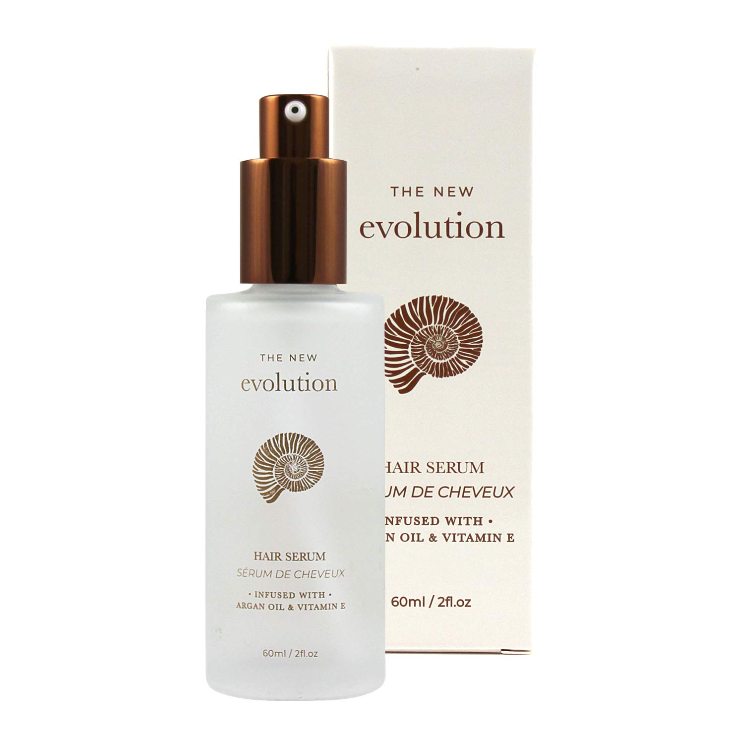 Evolution Argan Oil Serum For Hair - Vitamin E Hair Serum To Soften Dry Hair - Nourishing Serum For Hair Straightening - Hair Serum With Aloe Vera (1 Pack)