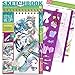 Style Me Up - Fashion Design Coloring Book for Girls. Trace, Color and Decorate - The Mystical Collection - SMU-1406