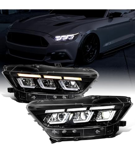 マルチカラー デーモンアイキット 2015-2017 Ford Mustang マルチカラー デーモンアイキット 2015-2017 Ford Mustang Amazon.com