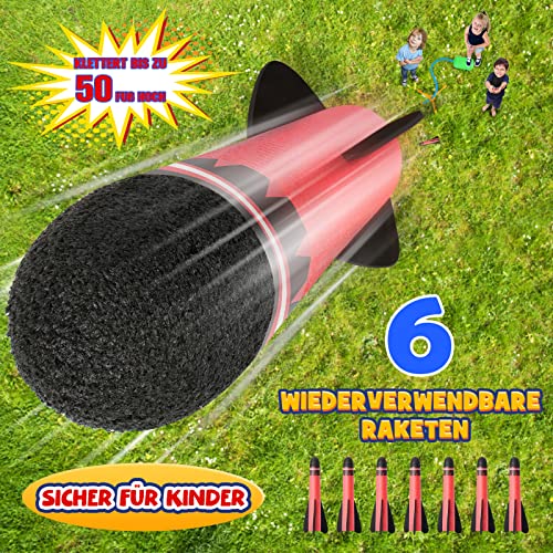 Anginne Rocket Air Pressure, Outdoor Toy for Children - Gifts for Boys Girls