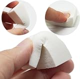 SZCXDKJ 40pcs Nail Art Sponges Triangle Makeup Cosmetic Sponge Wedges Beauty view 3
