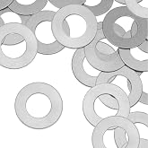 ImpressArt - Premium Metal Stamping Washer Blanks for Metal Stamping and Jewelry Making (24 Pack) (1" Washer, Aluminum)