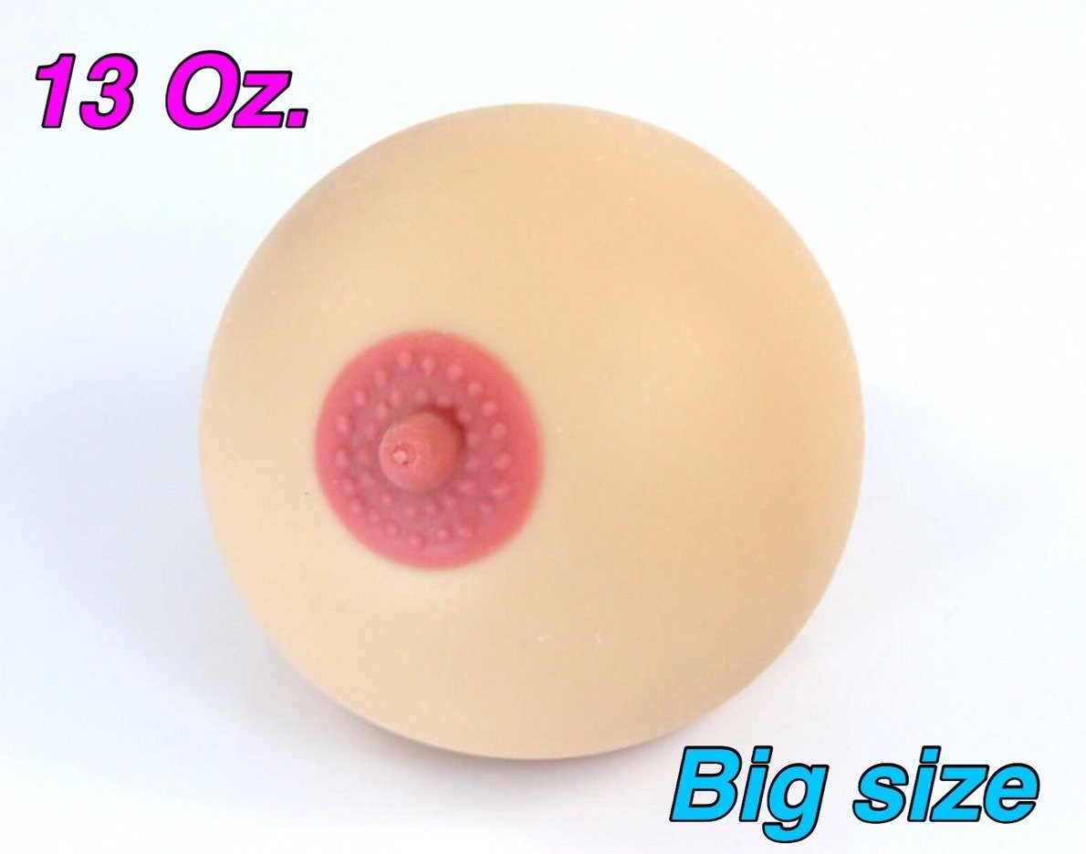 Pisces Goods Simulation Silicone Boob Fake Breast Stress Relieve Ball By Pisces Goods Amazon De Baby