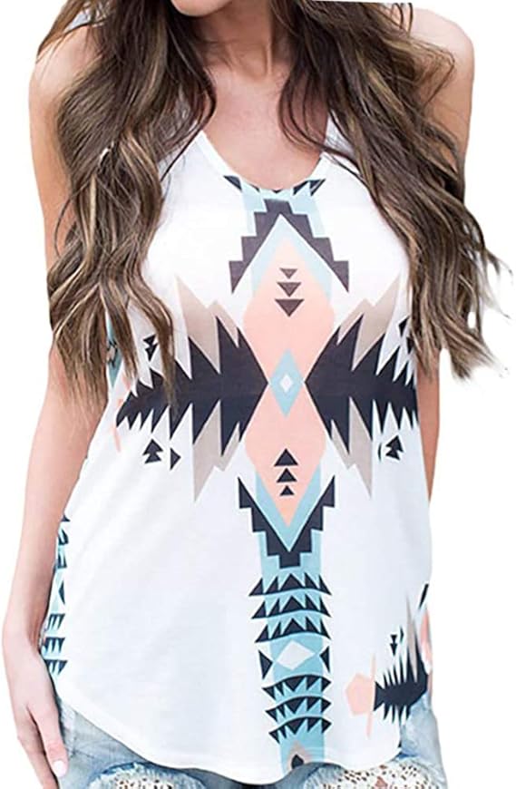 white baggy vest top