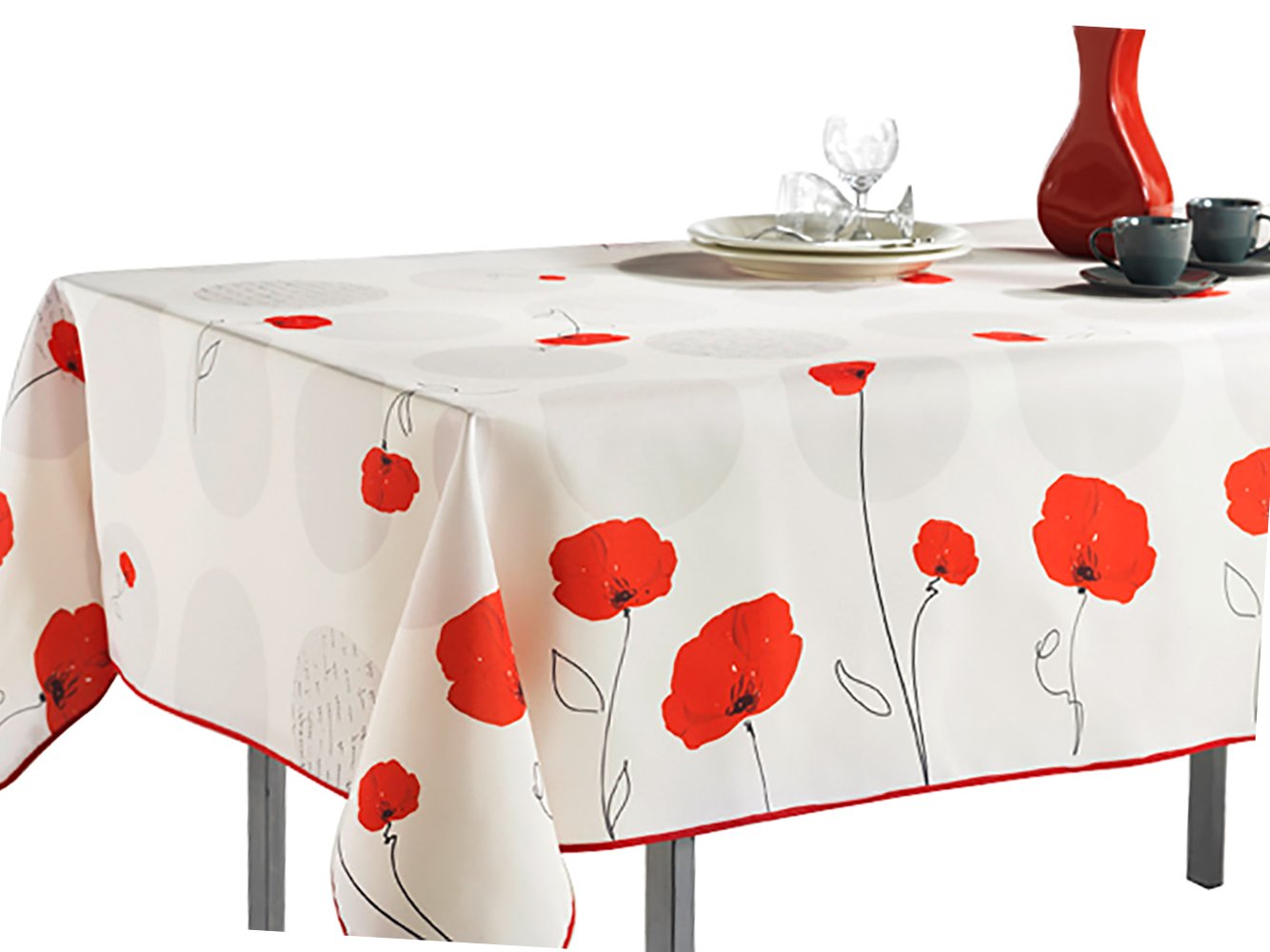 Best 56 x 56 plastic table cloth