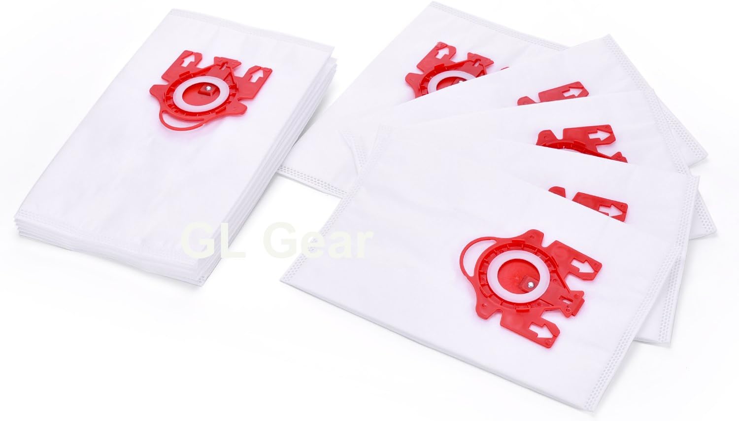 Miele FJM Vacuum Bag Replacement 3D Miele Bags,12PCS Miele FJM Vacuum Bags Compatible Classic C1, Complete C2 C3 Vacuum Cleaner