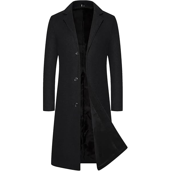 ジャケット・アウター vintage Y's for men wool long coat QWENTMTNTY Men's Wool Jackets & Coats Trench Coat Men Long