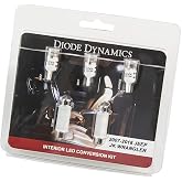 Diode Dynamics Cool White LED interior bulb pack compatible with Jeep Wrangler JK 2007-2018, Stage 2