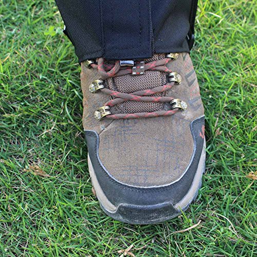 Hiking Gaiters Waterproof Breathable Leg Snow Gaiters for Women Men Walking Climbing Hunting Mountaineering Snowshoeing - Thumbnail 5