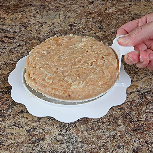 USHOT Hamburger Meat Press, Hamburger Patties Press Type Hamburger Mold Maker Meat Mince Meat Pie BBQ
