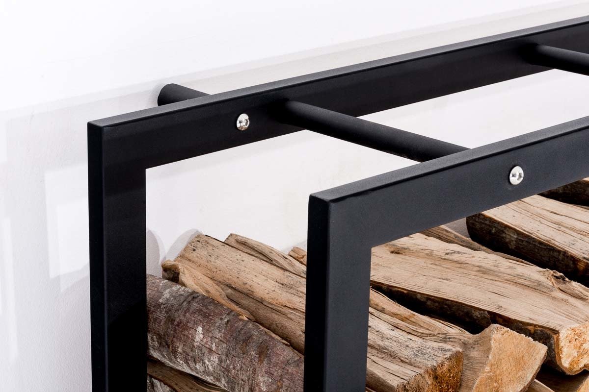 CLP Kaminholzregal KERI V3 Zur Wandmontage I Kaminholzhalter Mit