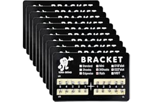 ASUWISH Teeth Model Mini Roth Brackets Roth 022 Slot Bondable with Hook on 347 (200)