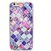iPhone 5s Case,iPhone 5 Case,Silverback(TM) Marble Patterned Soft Flexible TPU Slim Fit Protective Cover Case for Iphone 5/5s -Color 7
