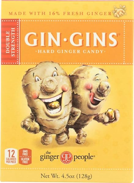 GINGER PEOPLE HARD CANDY BOX, 4.5 OZ