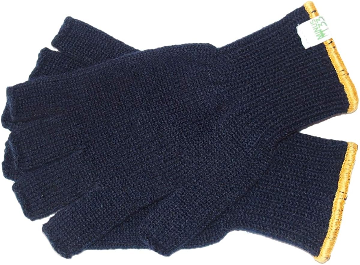 Minus33 Merino Wool 6610 Fingerless Glove Liner: Clothing