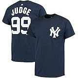 Aaron Judge New York Yankees #99 MLB Men's Player Name & Number T-shirt