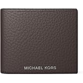 Michael Kors Men's Hudson Billfold Wallet with ID, Chocolate