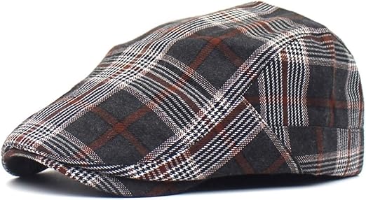 plaid hats for men