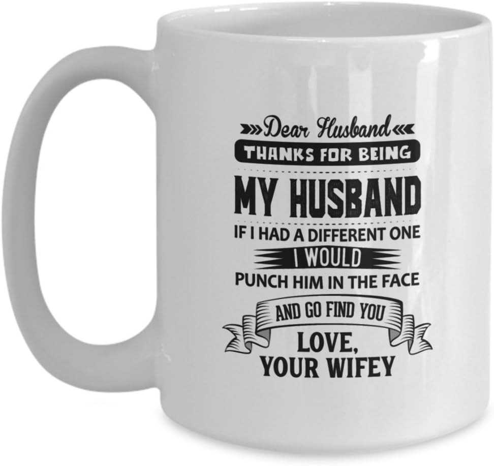 to my husband mug