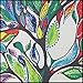 Infiland Lenovo Yoga Book Case, Folio Premium PU Leather Stand Cover for Lenovo Yoga Book 2-in-1 10.1-Inch Tablet (Android and Windows Version) -Lucky Tree
