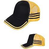 ulesoke Dustin Cap Cosplay Strange Costume Accessories Hat Yellow Baseball Cap Adults Mens Dustin Halloween Outfits Props
