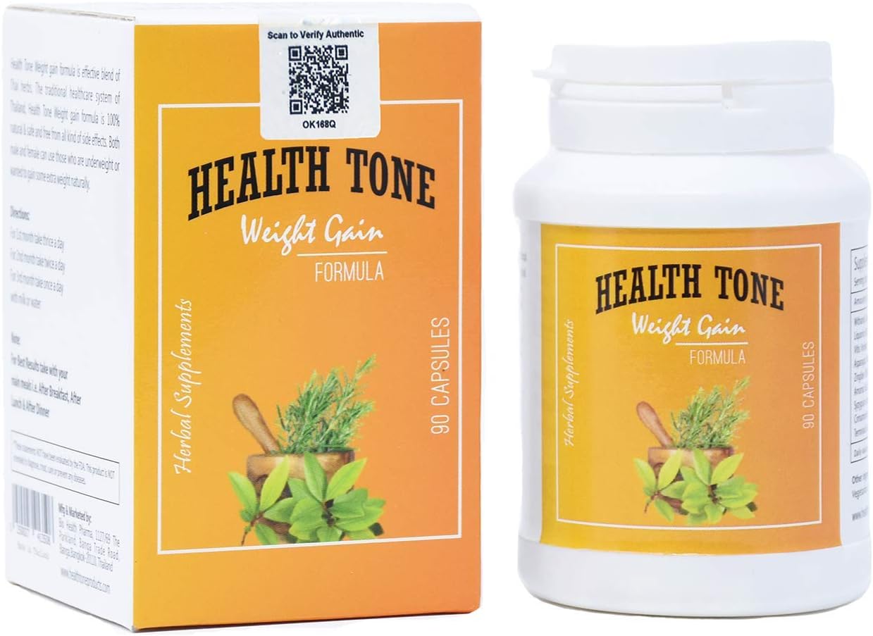 ZIKS Diagnosis Health Care Beauty Tone Herbal Weight Gainer Capsules Gain in 30 Day's