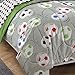 Dream Factory Soccer Ultra Soft Microfiber Comforter Set, Multi-Colored, Twin