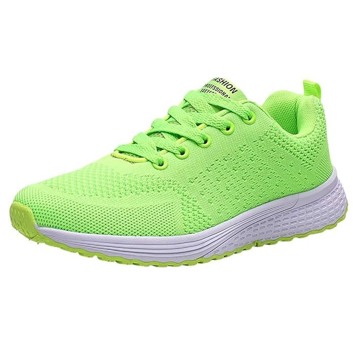 Buy Outtop Tm Women S Flying Weaving Sport Shoes Casual Mesh