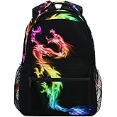 School Backpack Stylish Bookbag for Boys Girls Elementary School Casual Travel Bag Computer Laptop Daypack