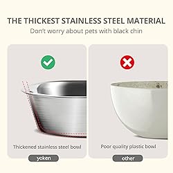 yoken Elevated Dog Bowls, [Prevention of Vertebrae