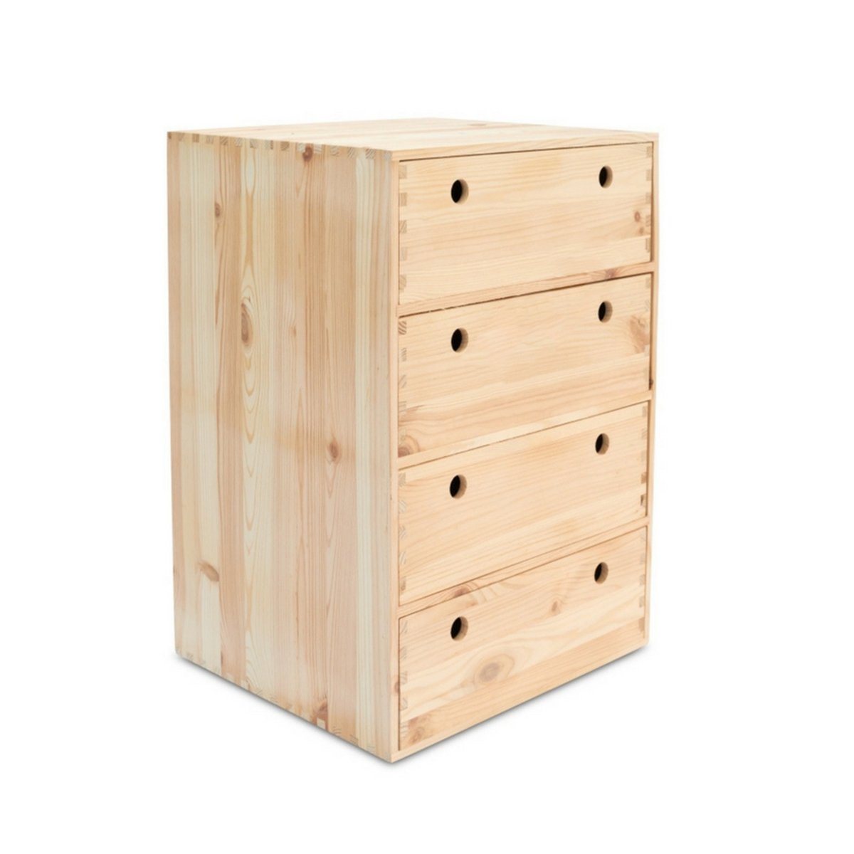 Europe Storage Box 403557 Sario 4 Wood Natural 35 X 57 Cm