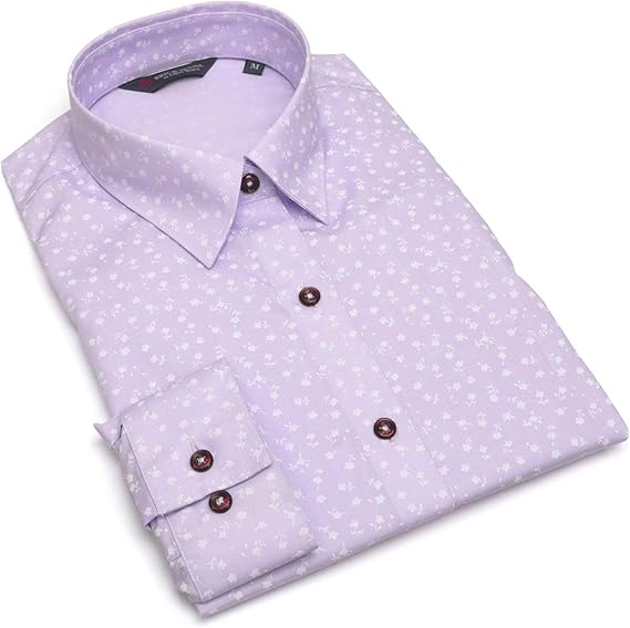 Amazon ブリックハウス シャツ 長袖 形態安定 レギュラー衿 レディース ウィメンズ Blac14r10 01 パープル M シャツ ブラウス 通販