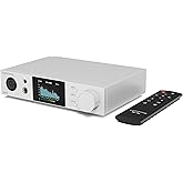 TOPPING DX5 II Hi-Res DAC & Headphone Amp Combo – Dual ES9039Q2M, X-Hybrid Amp, 10-Band PEQ, LDAC Bluetooth 5.1, 4.4mm Balanced & 6.35mm Headphone Output, Preamp Mode, 12V Trigger (White)