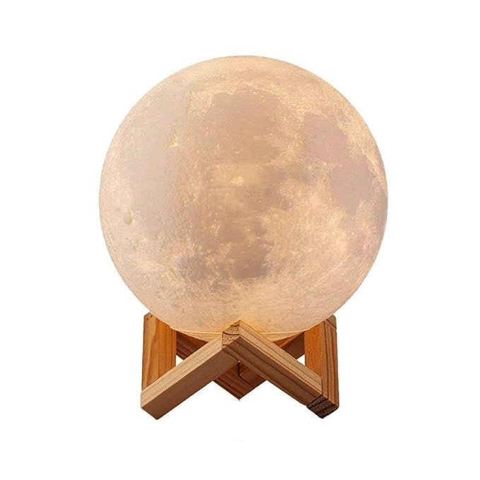 Full Moon Lamp 3D Dealbay LED Night Light Dimmable Touch Control