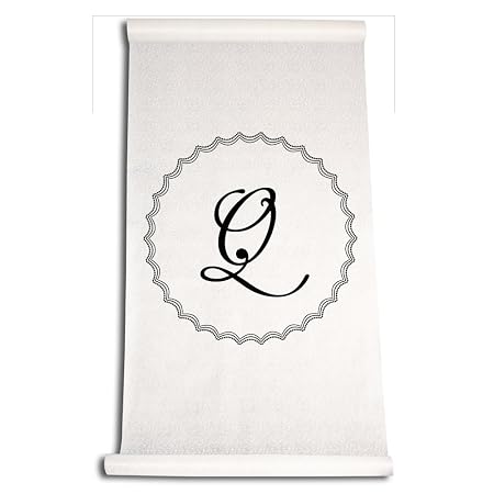Ivy Lane Design Runner Da Matrimonio Con Iniziale Lettera