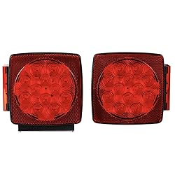 CZC AUTO 12V LED Submersible Left and Right Trailer