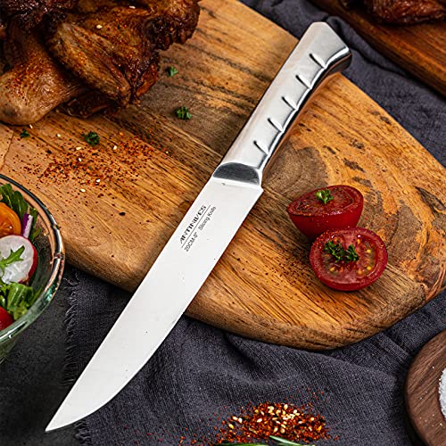 Knife Set, ANTINIVES Stainless Steel Knife Sets for Kitchen with Block, Professional Chef\'s Knives Perfect Cutlery Set Gift (11PCS)