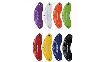 4pc Brake Caliper Covers Compatible Front Rear Wheel Size for AUDI Q7 Accessories (Yellow)