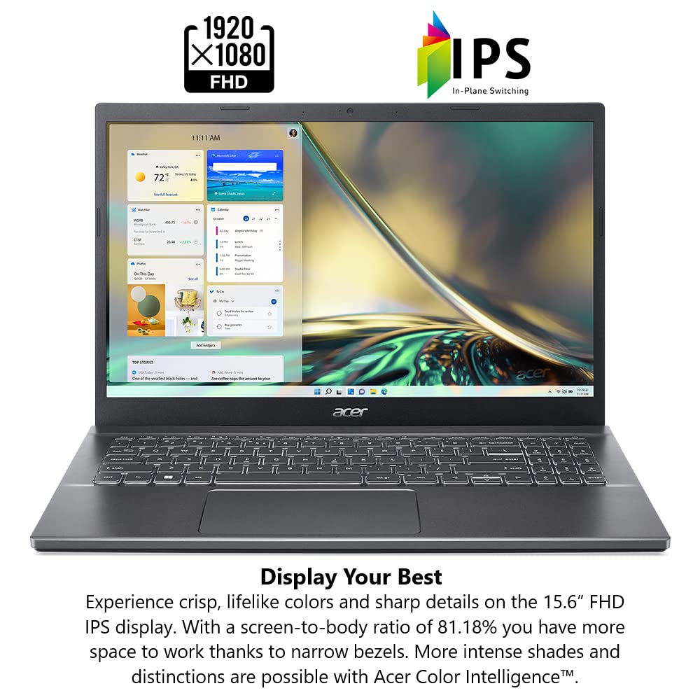 acer Aspire 5 A515-57-53T2 Slim Laptop | 15.6