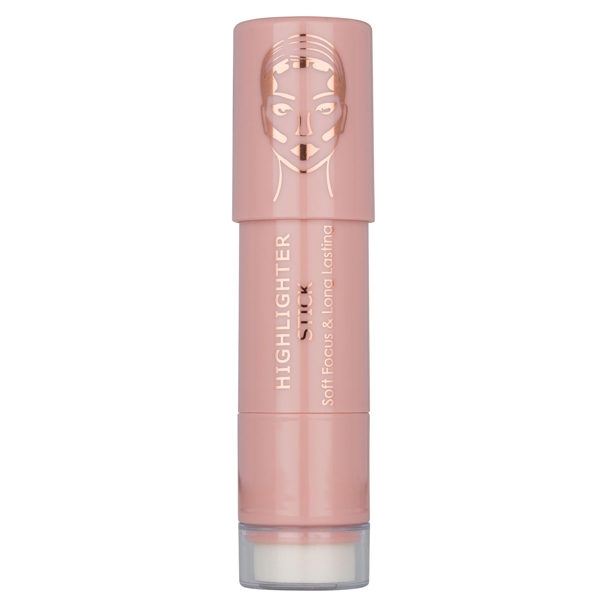 Impala - Creamy Texture Stick Illuminator Iced Pink Colour | Long Lasting | With Shimmer Effect to Illuminate the Face | 8 grams