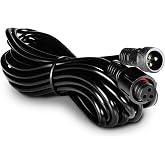OPT7 1pc 9 ft Front Extension Wire, Compatible ONLY with Aura DreamColor RGB-IC LED Chasing Light Kits, 3-Pin Waterproof Connector, 22 AWG