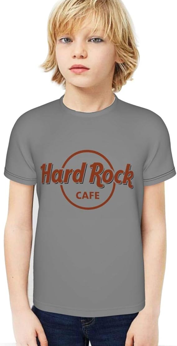 Amazon Co Jp Hard Rock Cafe 人気 Tシャツ メンズ 半袖 夏ト ファッショントップス 丸襟 柔らかい 快適 速乾性 フィットネストレーニング Tシャツ レジャー 運動する半袖 子供 Tシャツ 上着 服 ファッション小物