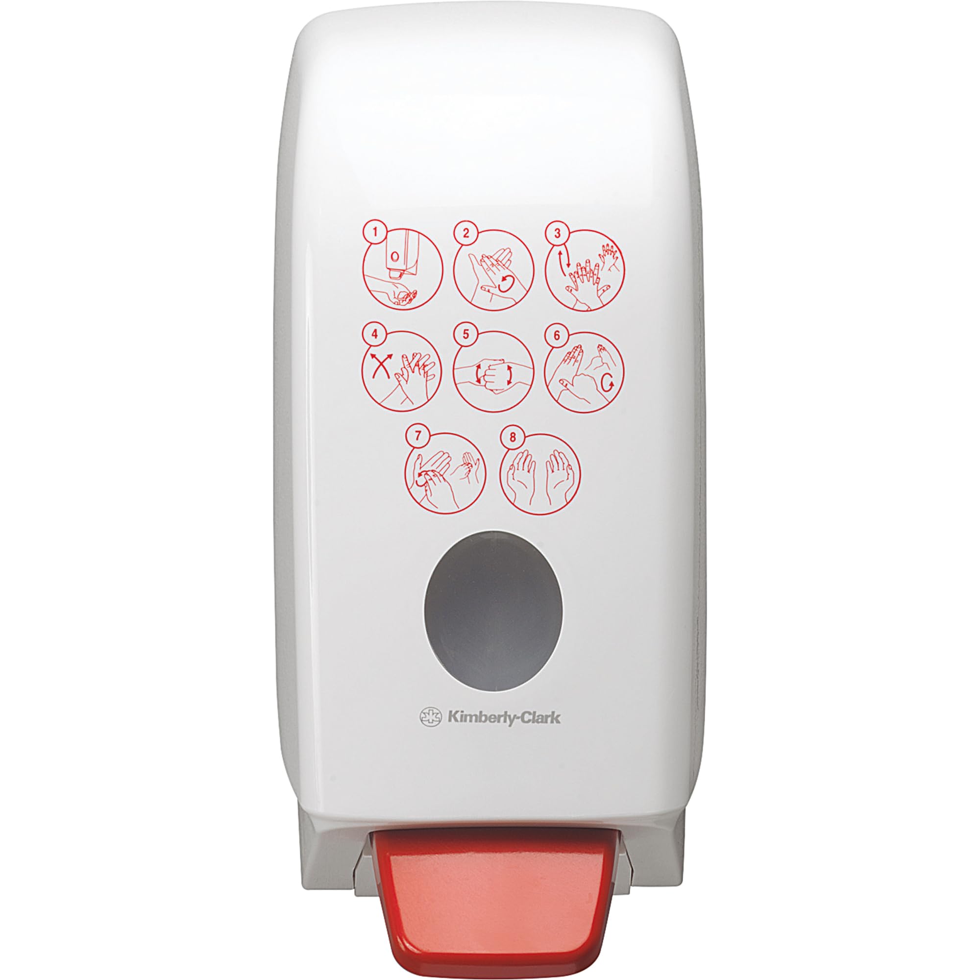 Aquarius Hand Sanitiser Dispenser 7124 - White, 1 Ltr