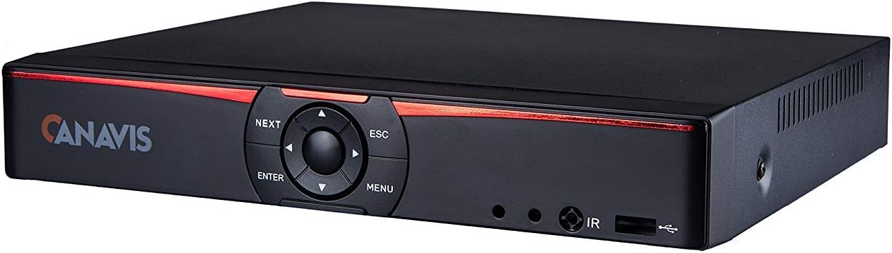 CANAVIS 8 Channel 720P 1080N CCTV DVR Hybrid AHD DVR (1080P NVR+1080N AHD+960H Analog+TVI+CVI) Standalone DVR CCTV Surveillance Security System Video Recorder No HDD,Cameras Not Included
